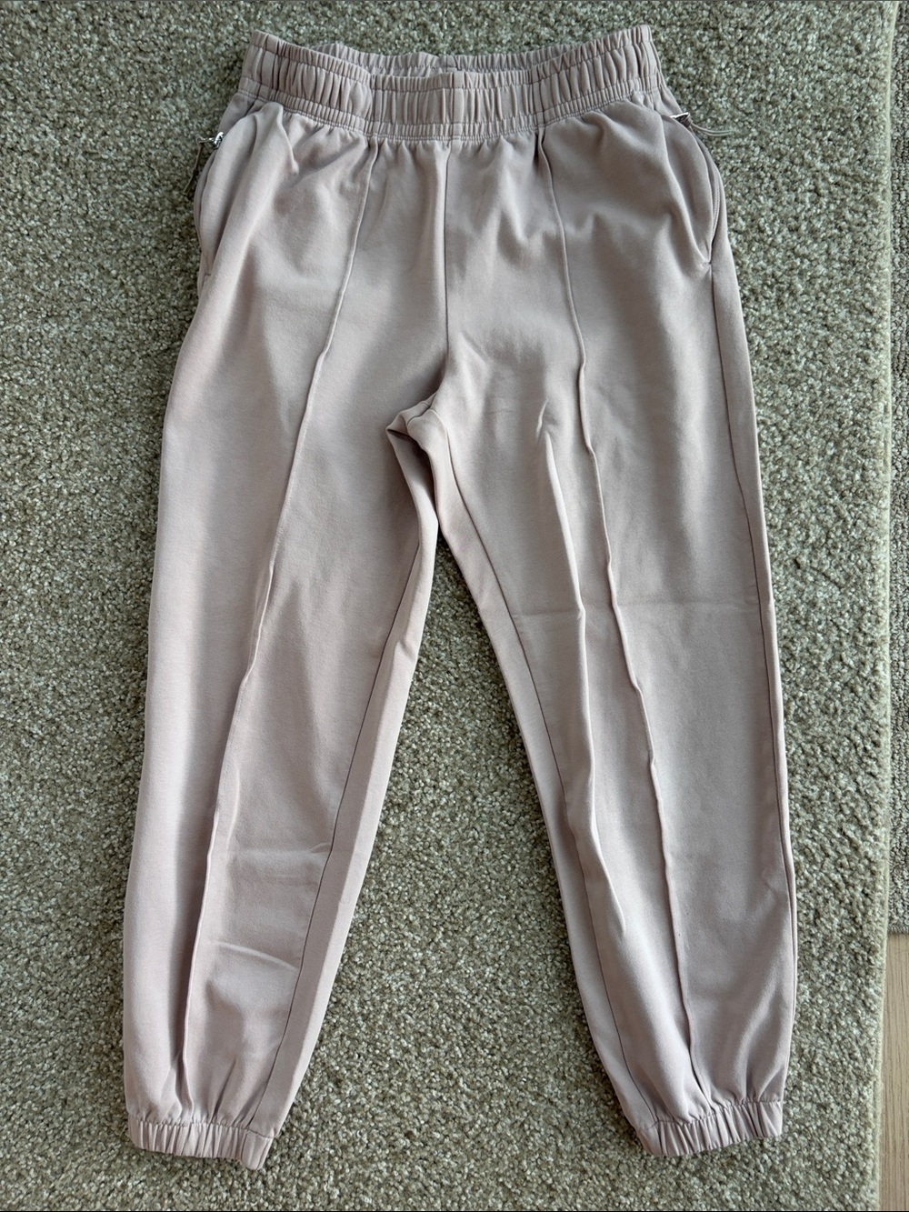Old Navy Active Dynamic Fleece High Rise Joggers - Light Mauve - Size Small